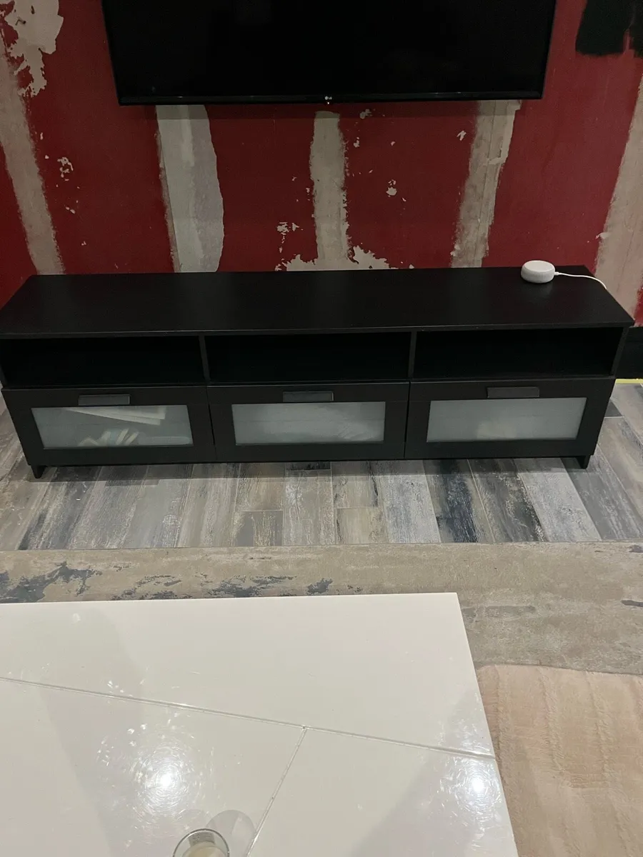 Tables and tv stand and granite - Image 3