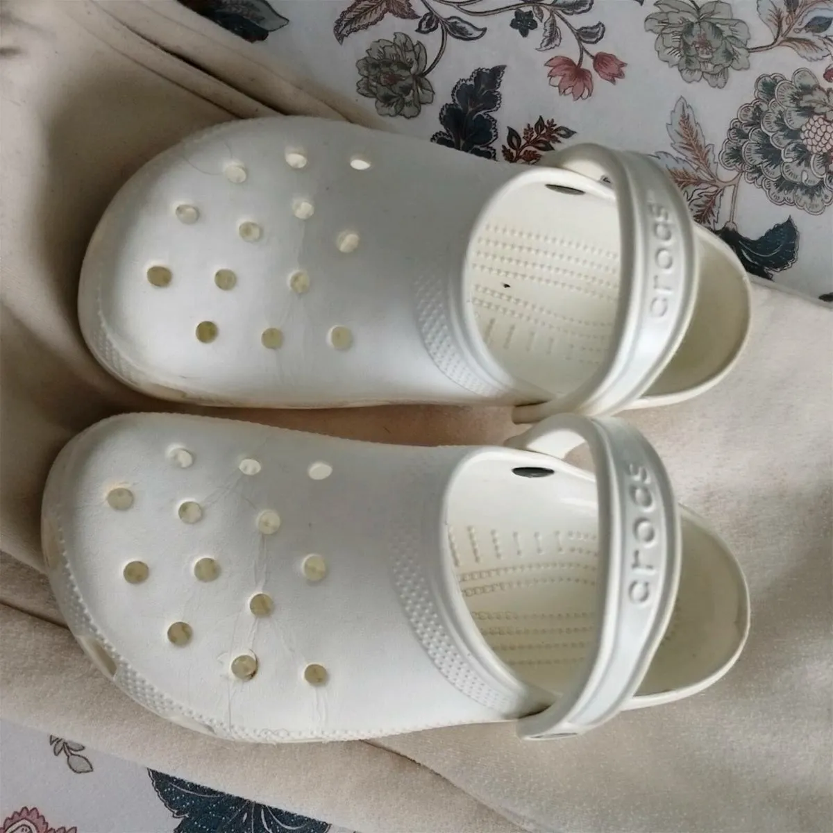 White Crocs - Image 1