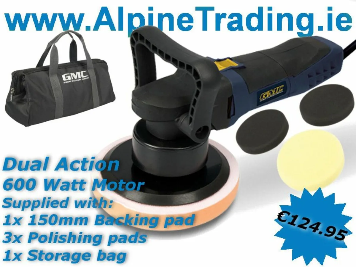 Car Polisher Dual Action GMC 600 watt
