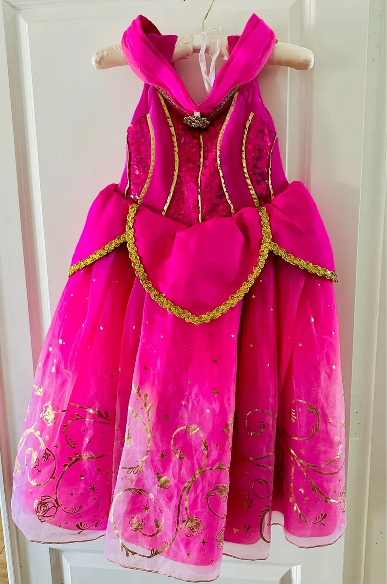 Aurora Deluxe Costume For Kids, Sleeping Beauty - Image 4