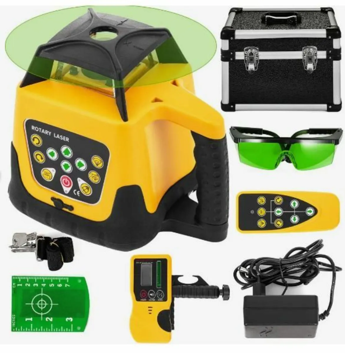 Rotary Laser Level Green Beam 500m Range - Image 4