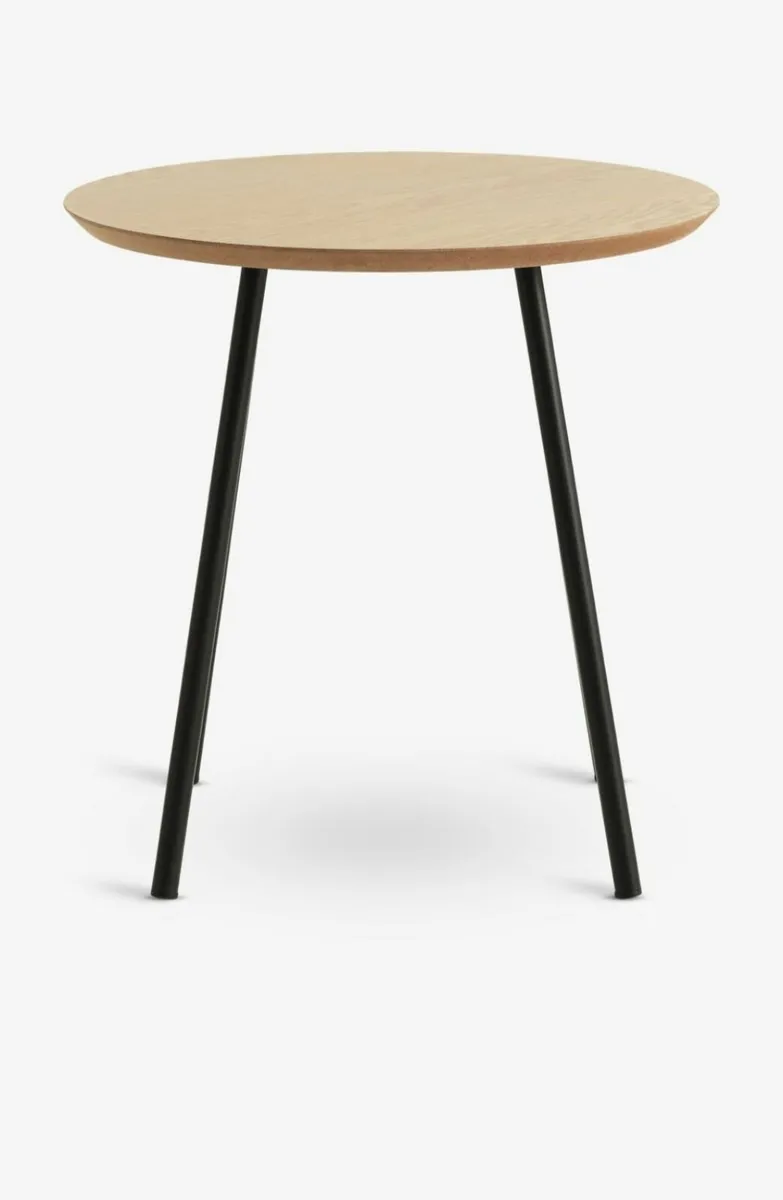 End table NYBO D40 warm oak colour/black - Image 1