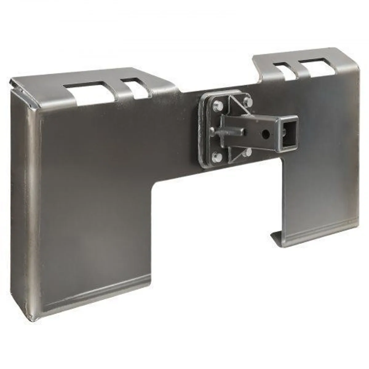 3/8" Skid Steer Attachment Plate Quick Attachment with 2.28" Receiver - Image 2