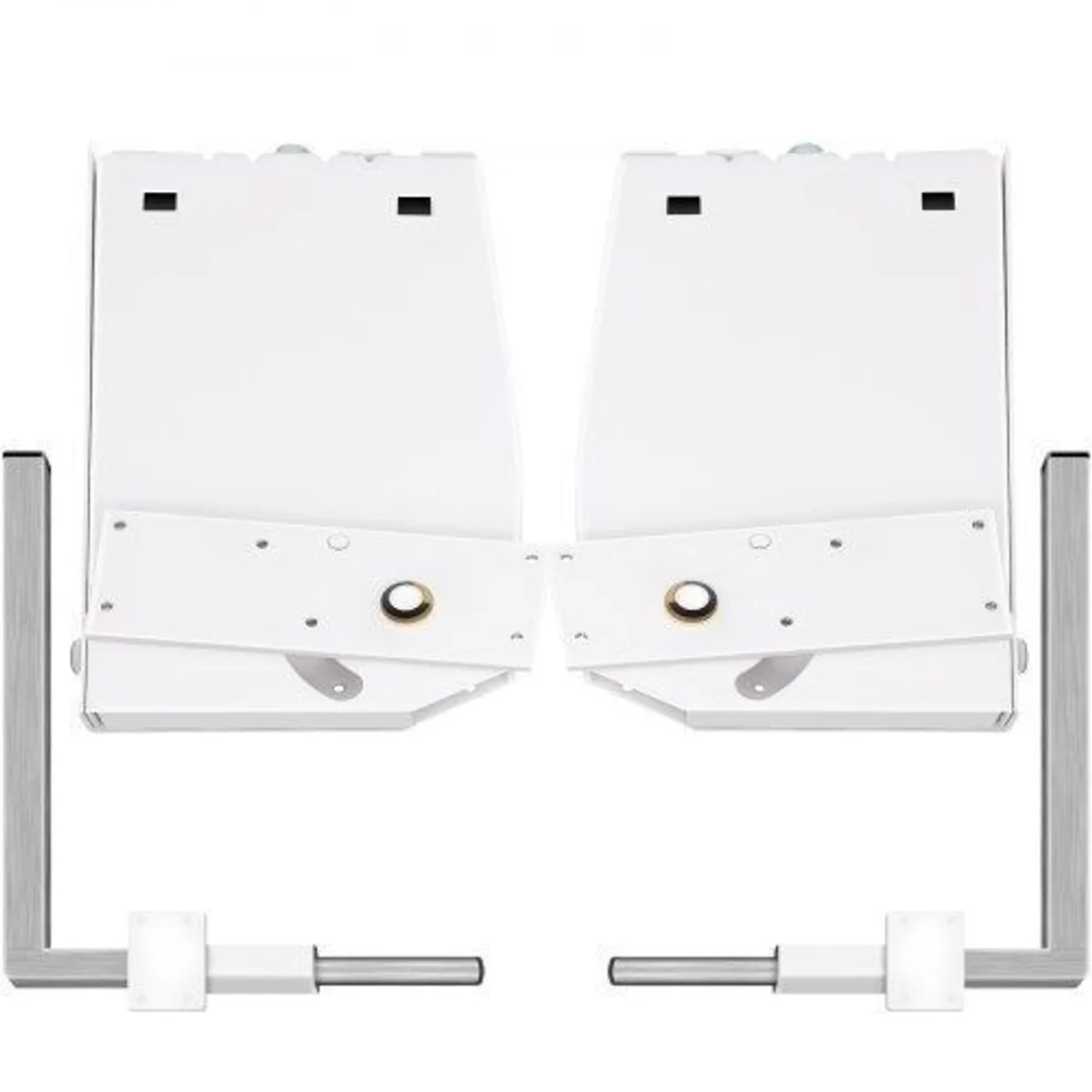 Murphy Mounting Wall Springs Mechanism Heavy Duty Support Hardware DIY Kit for King Queen Bed (Vertical), White - Image 1