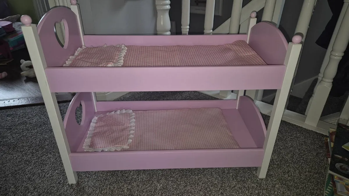 Dolls bunk beds