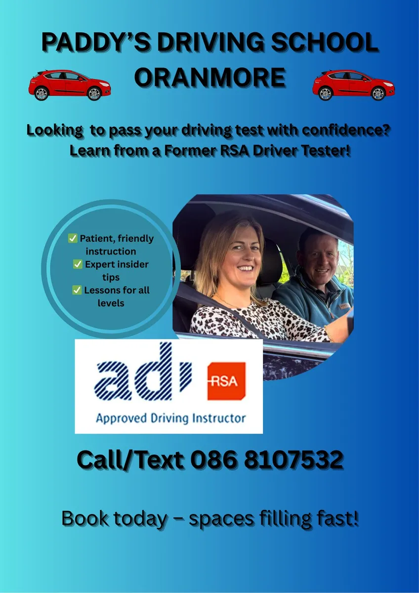 Driving lessons
