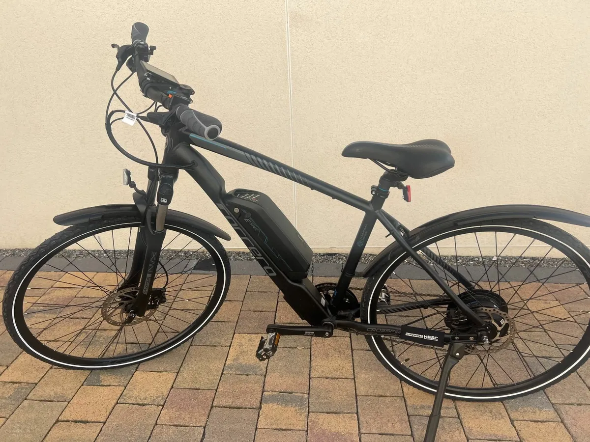 Carrera Crossfire E Mens Electric Hybrid Bike 2.0 - Image 1