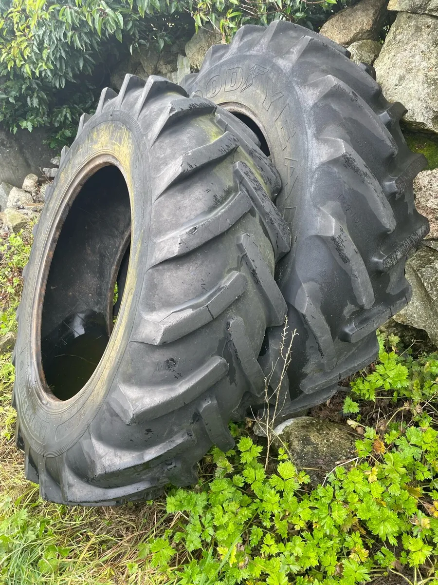 Two tractor tyres - Image 2
