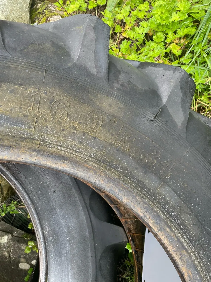 Two tractor tyres - Image 4