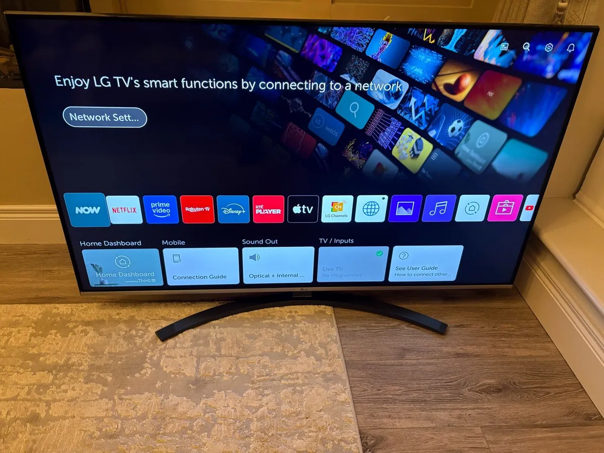 LG 55 Inch 4K Smart TV - Image 1