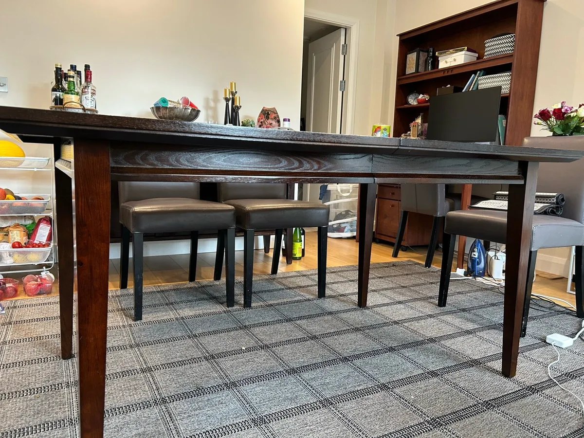 Extendable dining table and sideboard - Image 1