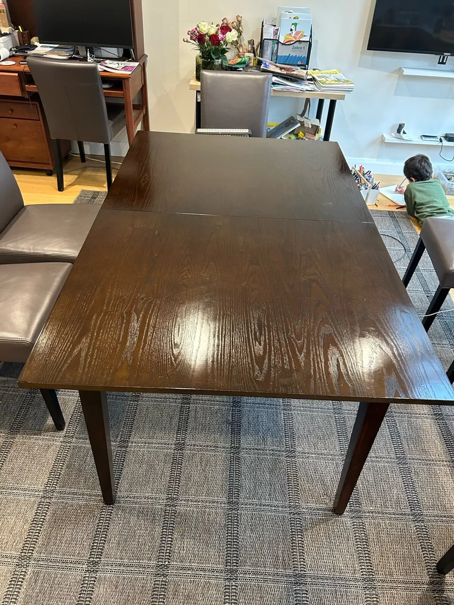 Extendable dining table and sideboard - Image 2