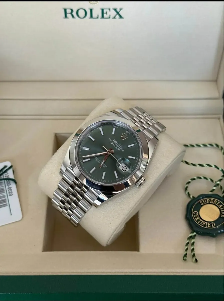 Rolex Datejust Mint Green Dial - Image 3