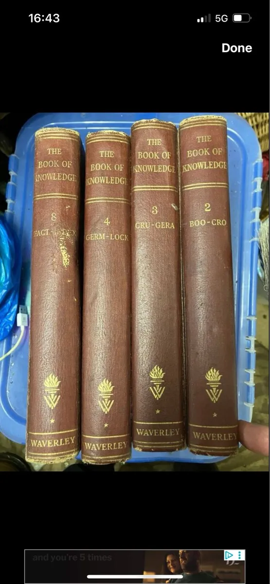 The Book of Knowledge Waverley - 4 volumes - Image 1