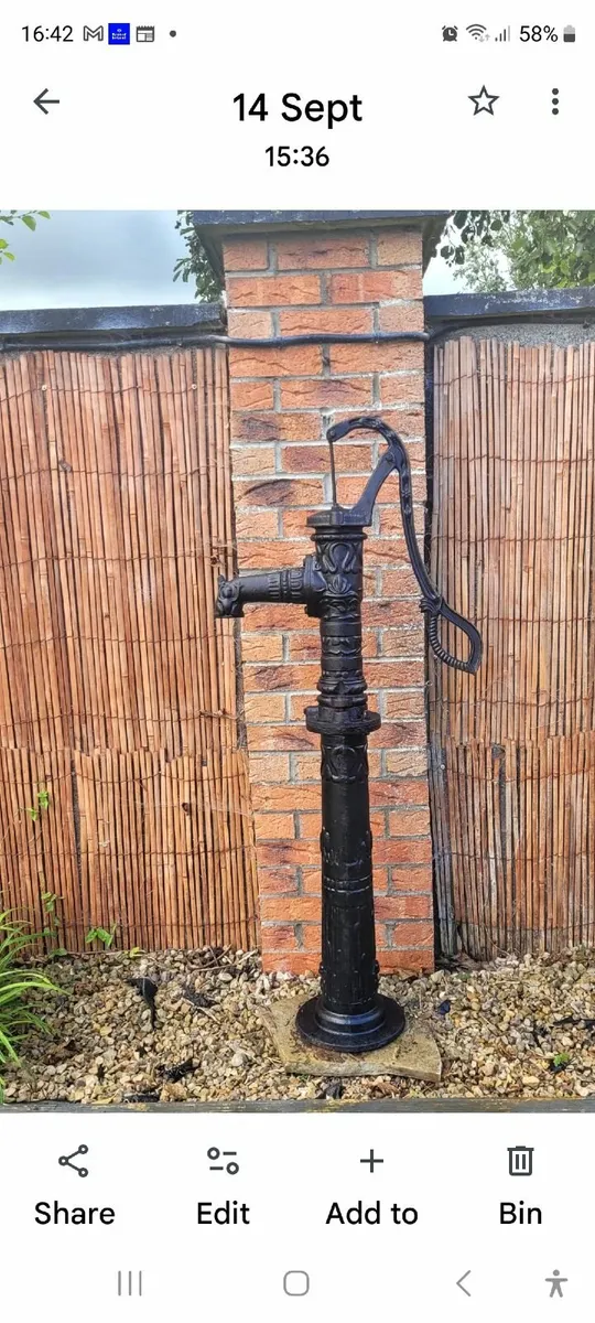 Cast iorn water pump - Image 2
