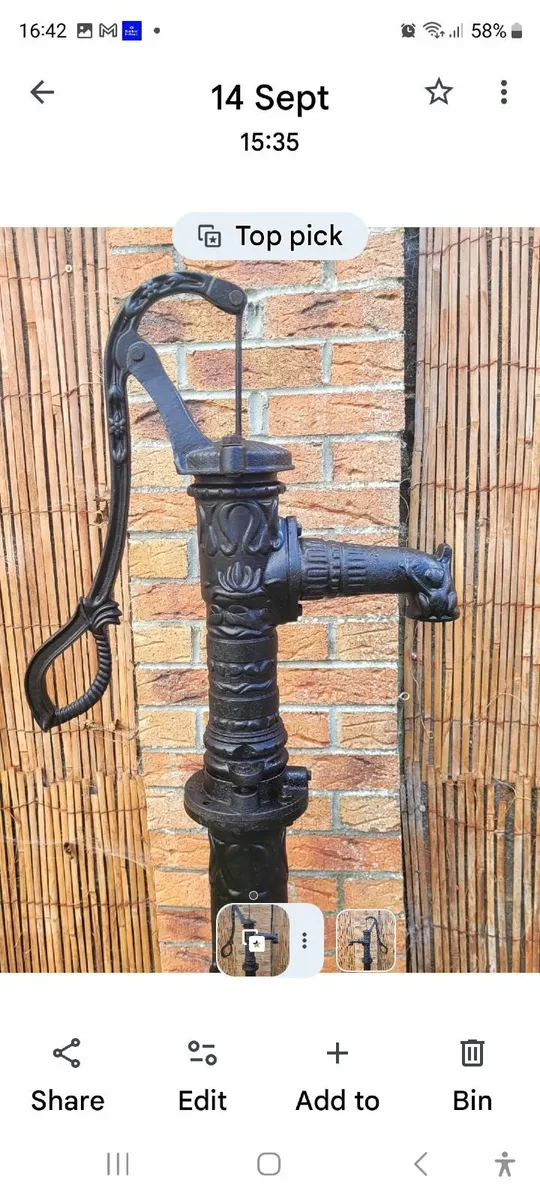 Cast iorn water pump - Image 3