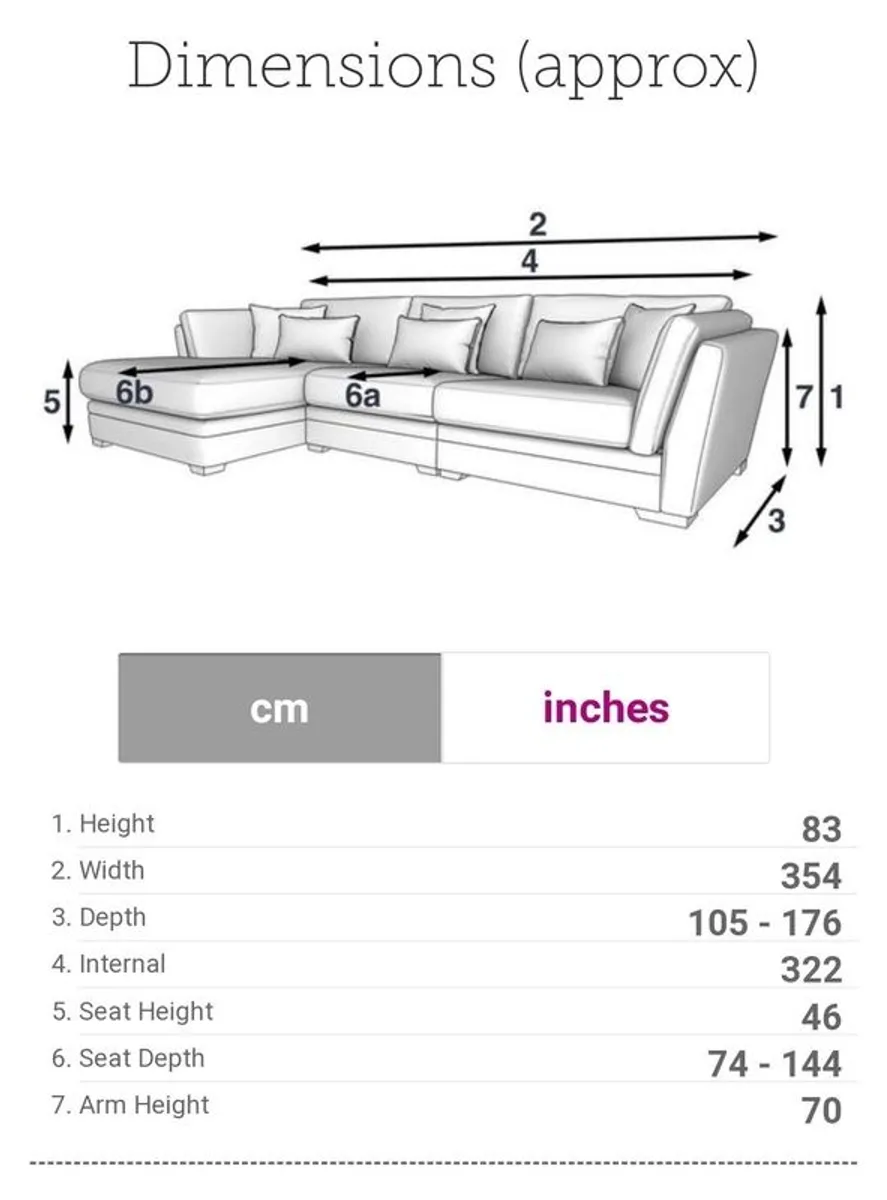 L Shape Corner Sofa - Image 4