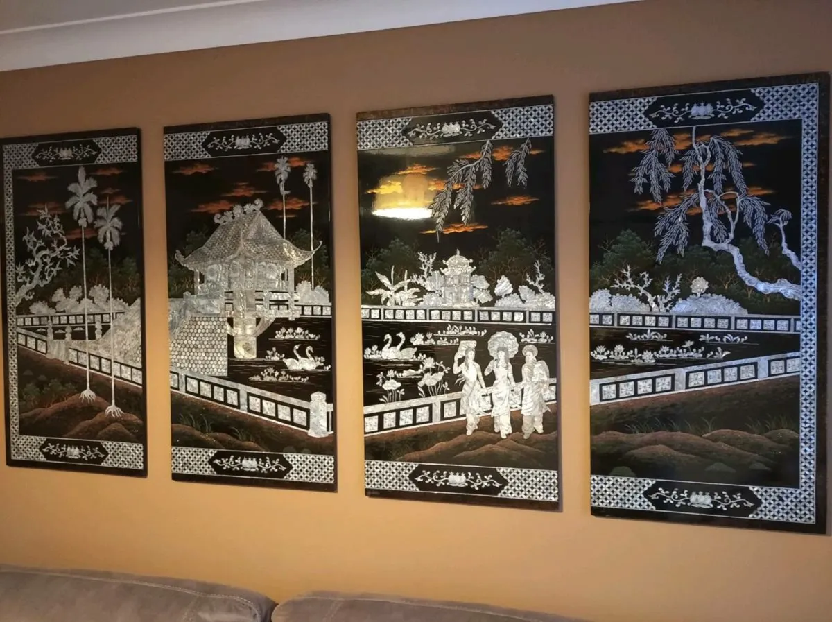 Picture, mother of pearl wall decore - Image 3