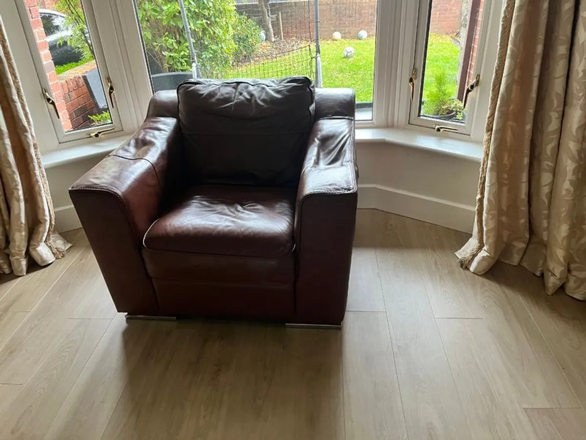 Leather Armchair - Image 3