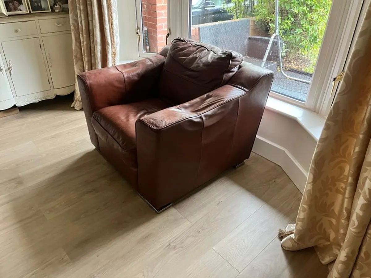 Leather Armchair - Image 4
