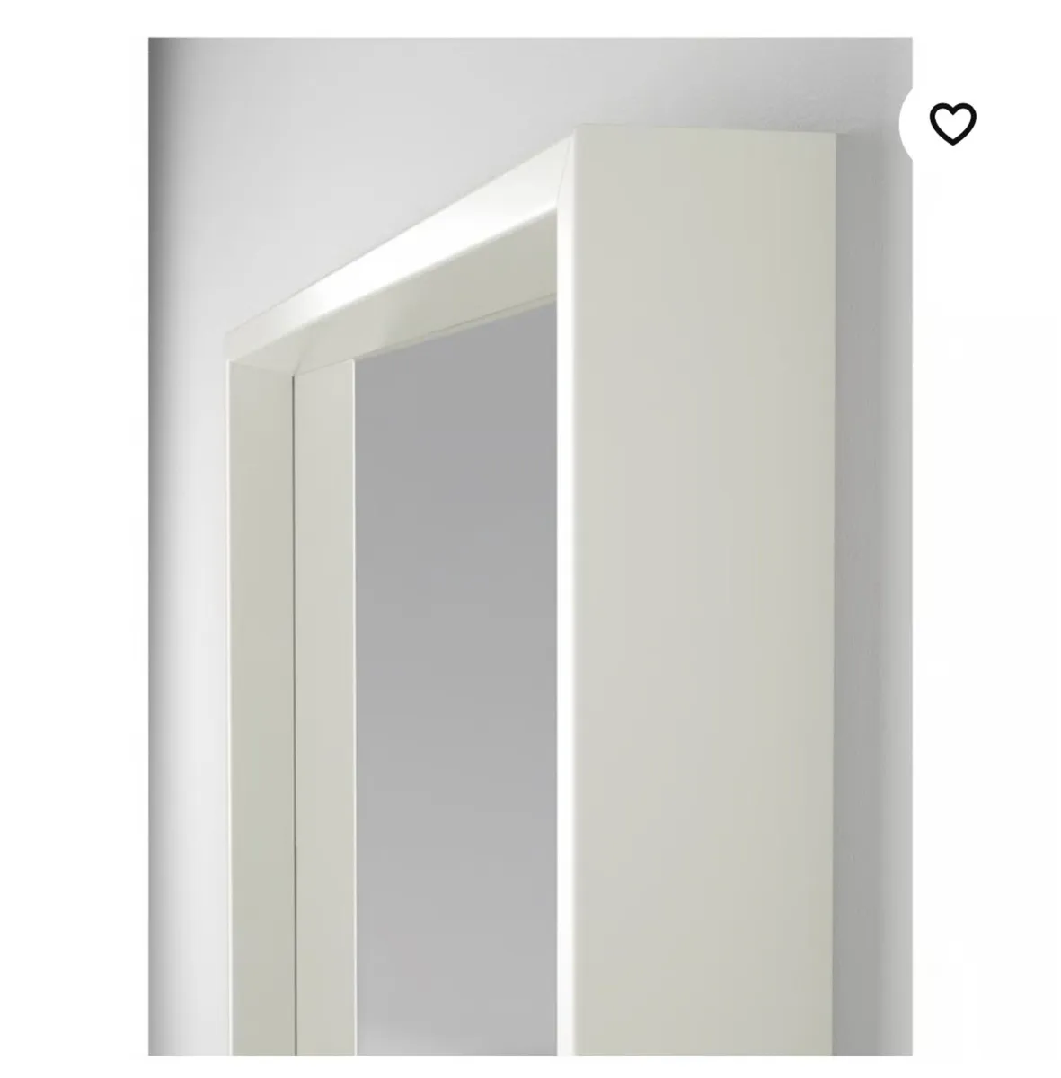 Large white mirror - Image 1