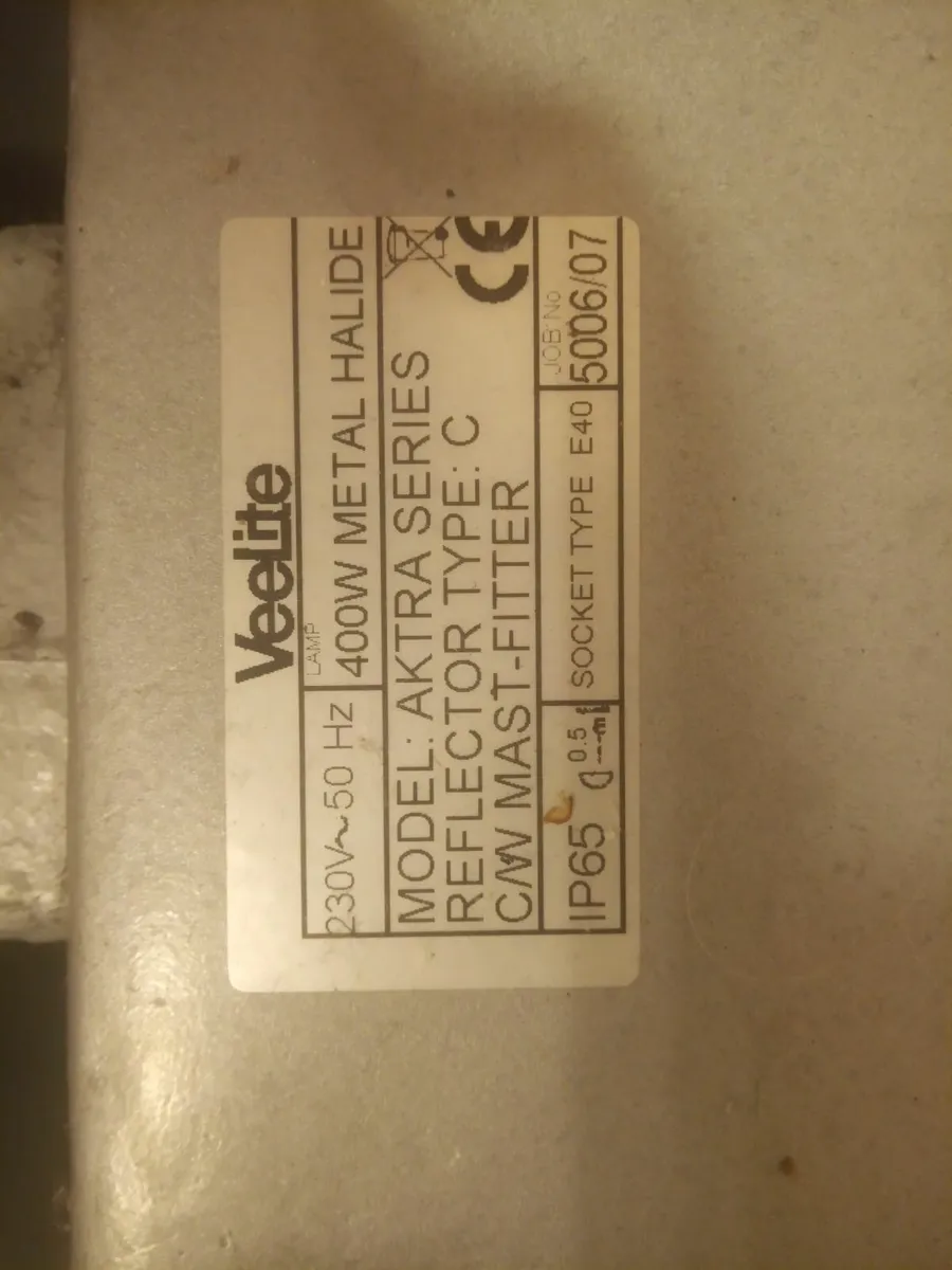 Metal Halide 400w Light Lamp Floodlight - Image 2