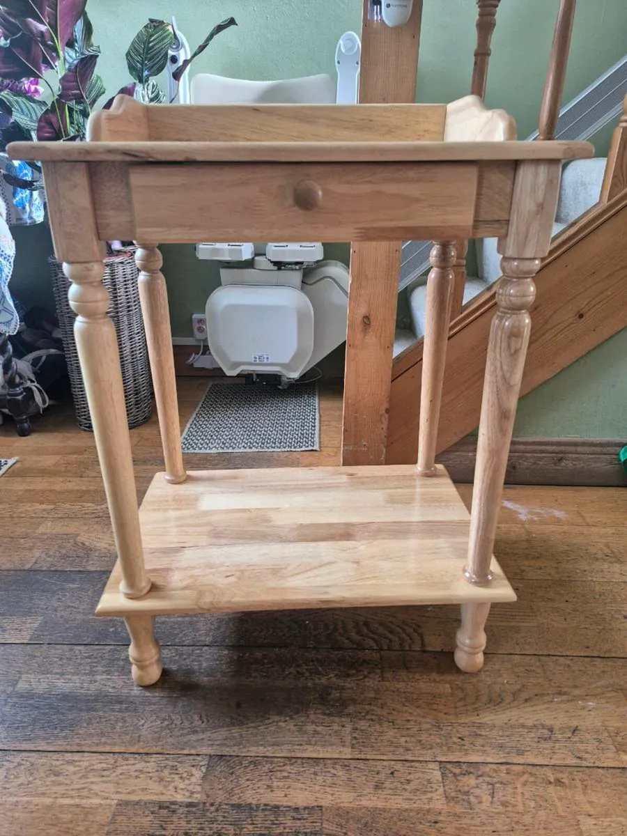 Solid wood Side table - Image 1