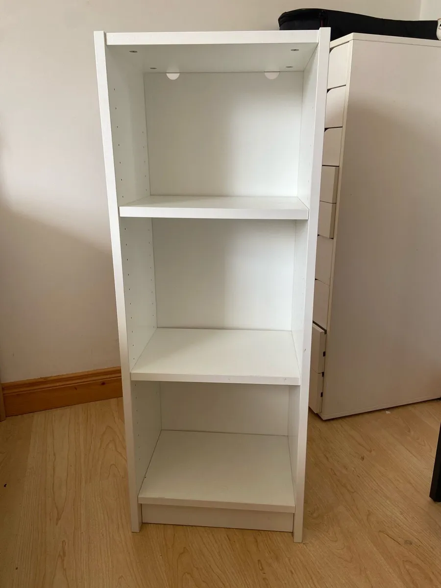 White IKEA bookshelf/shelving unit - Image 2