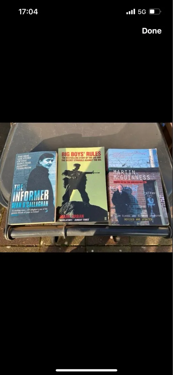 2 paperback books dealing with The Troubles - Image 1