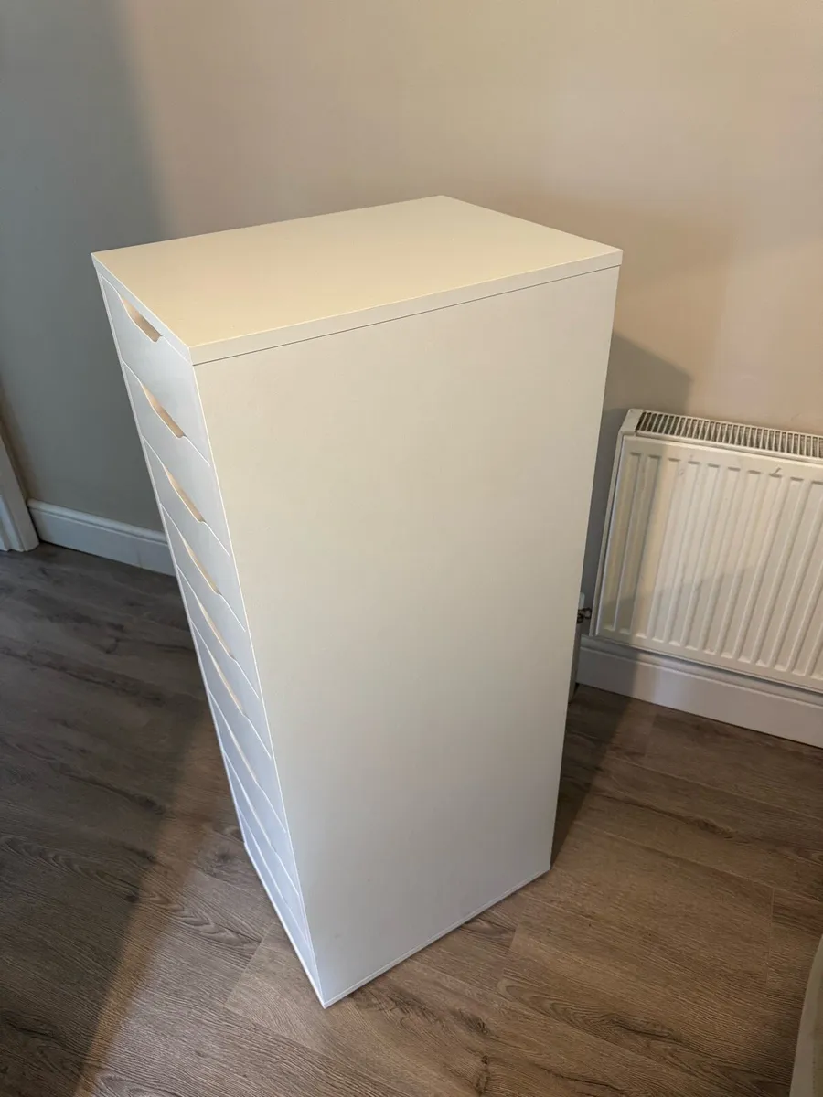 IKEA ALEX drawer unit with 9 drawers - Image 2