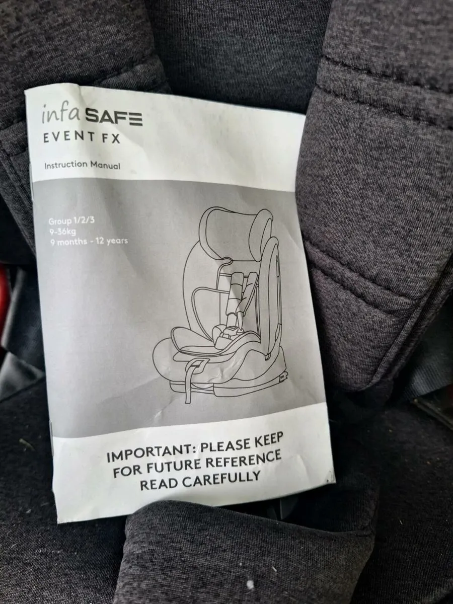 Infasafe car seat - Image 3