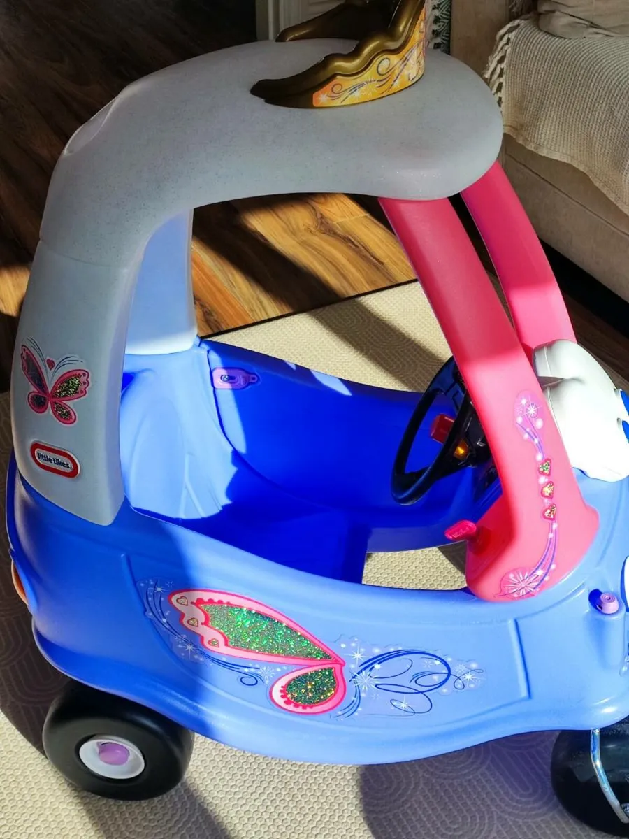 Little Tikes Cozy Coupe Princess Car – Like New - Image 2