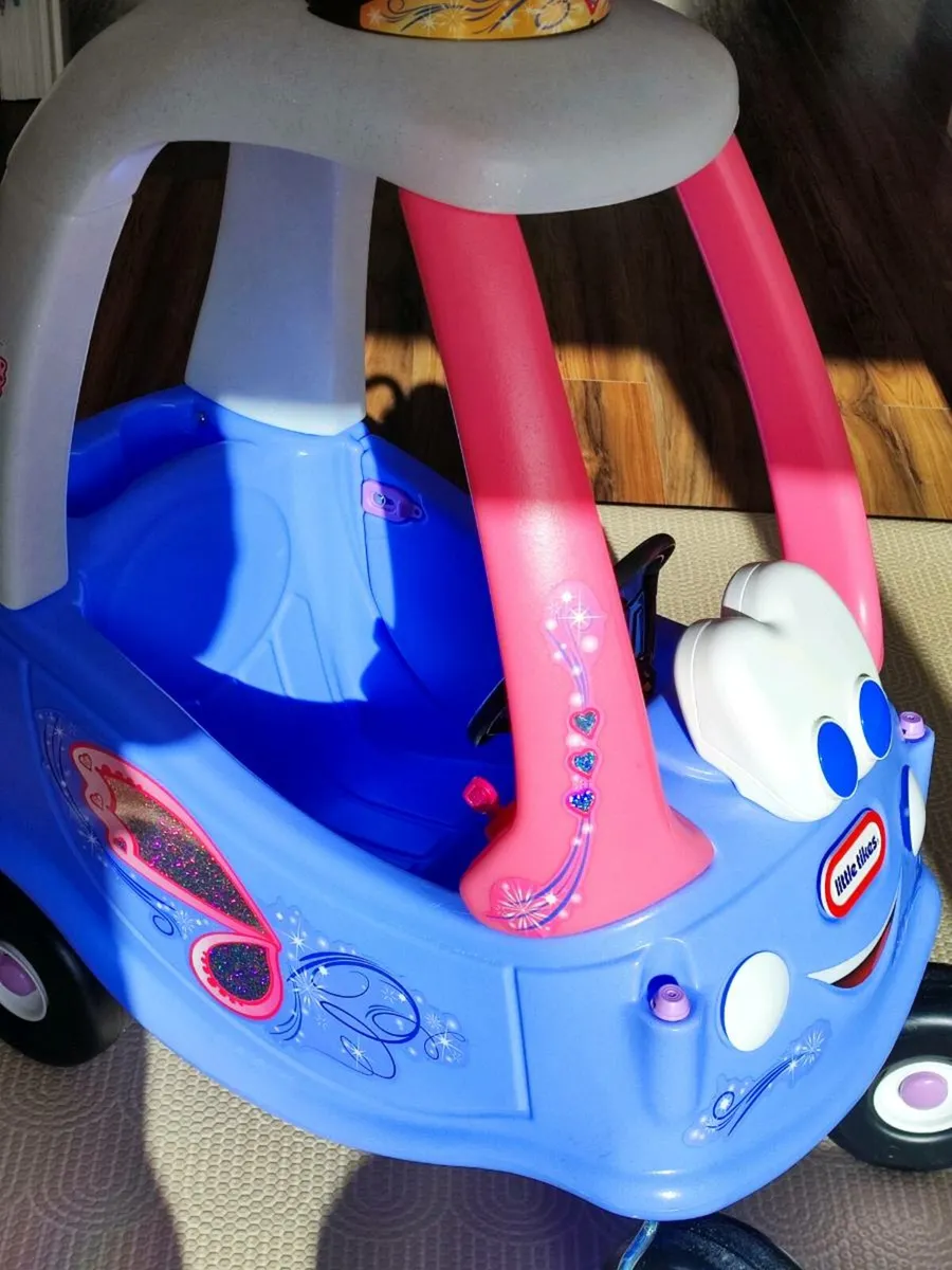 Little Tikes Cozy Coupe Princess Car – Like New - Image 1