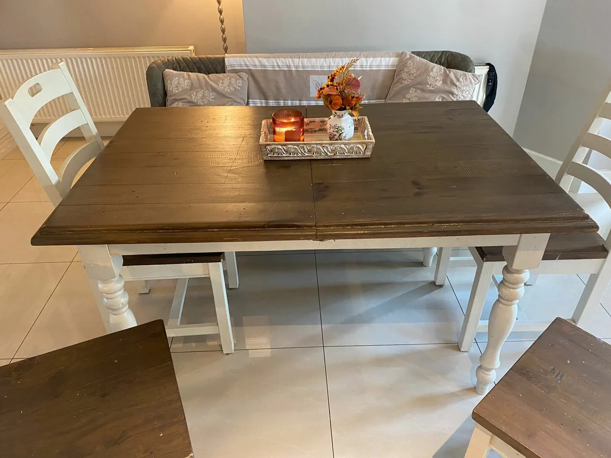 Dining table and chairs - Image 3