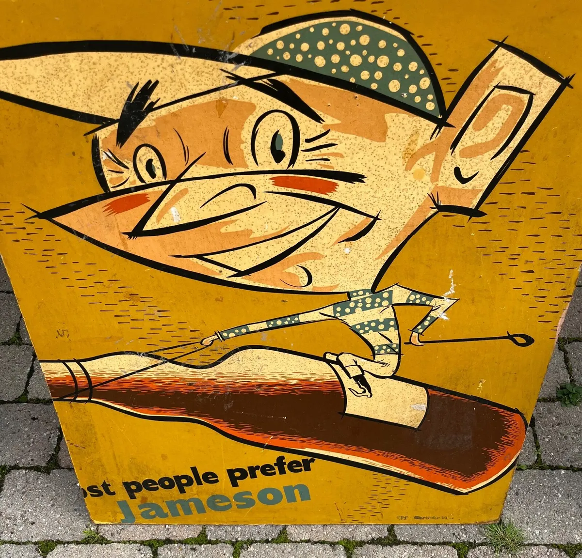 Jameson whiskey sign