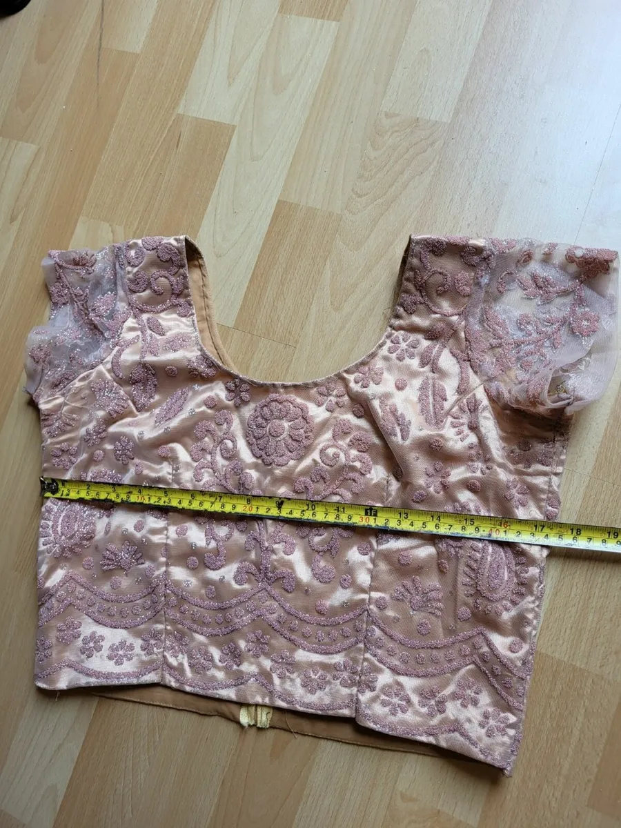 Goldish pink Dress, perfect for wedding parties - Image 4