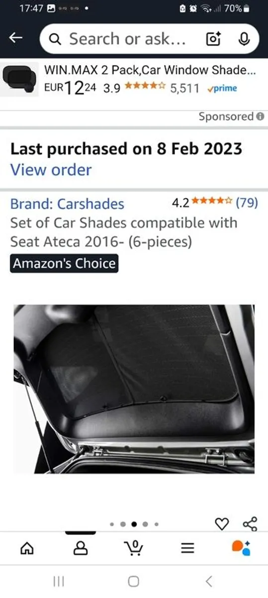 Window Shades Seat Ateca - Image 4