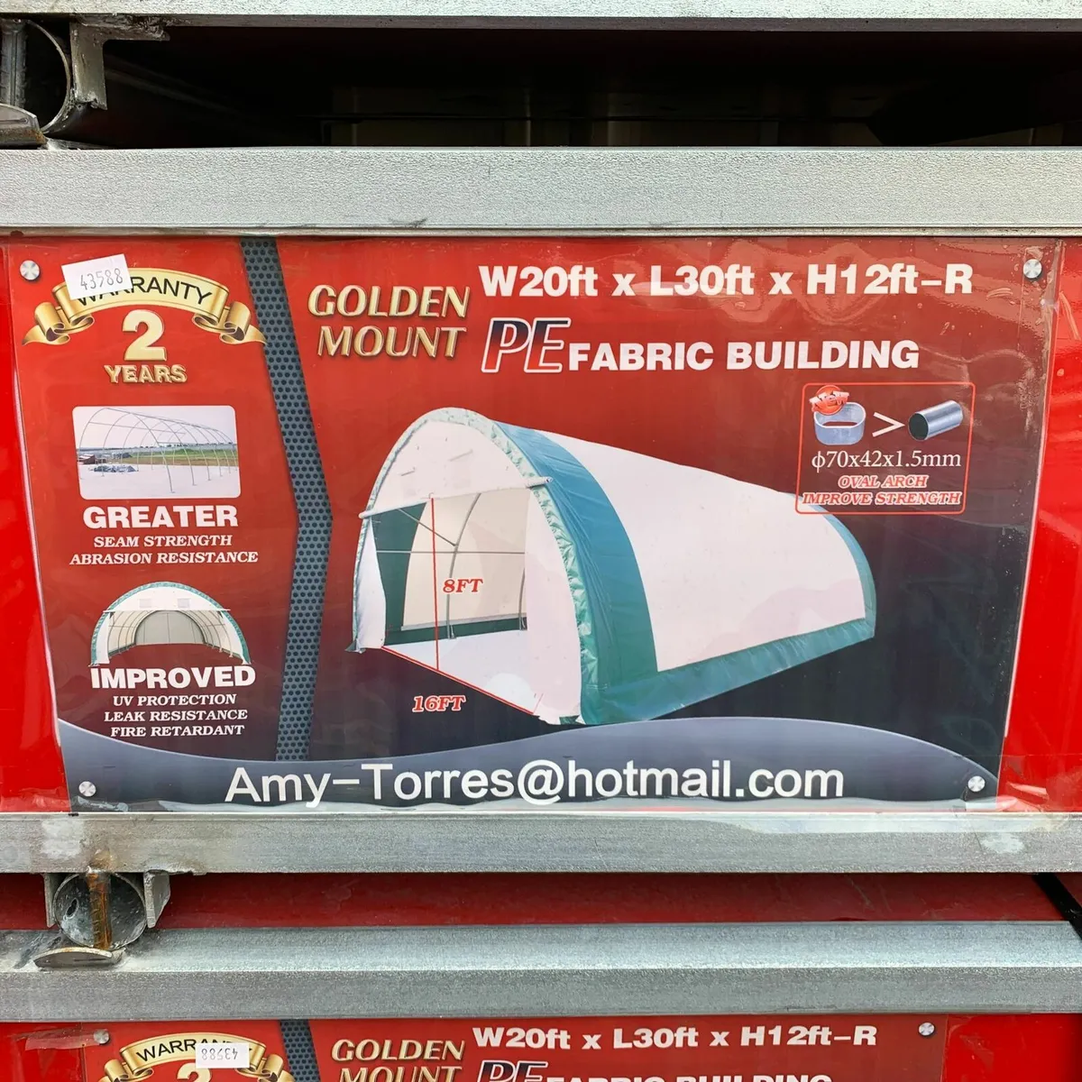 20x30ft Storage Dome - Image 1