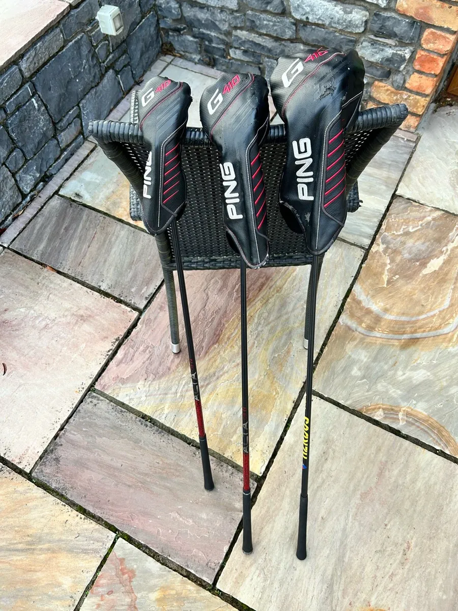 Ping 410 Driver, 3 Wood, Hybrid Set - Image 1