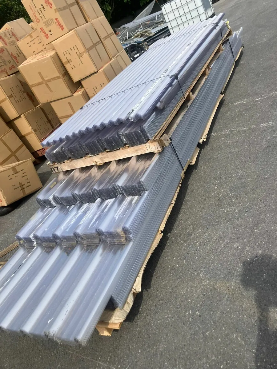 Clear polycarbonate unbreakable sheeting✅️ - Image 3