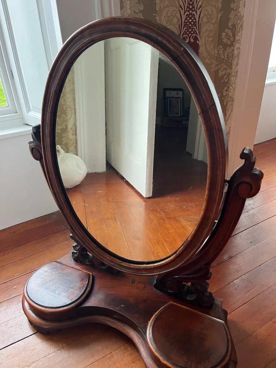 Dresser Mirror ( Antique) - Image 2