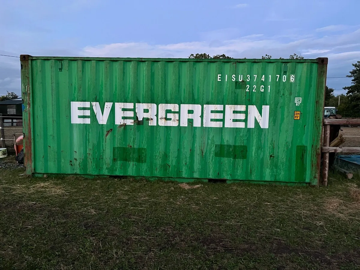 2 x 20ft Shipping containers - Image 2