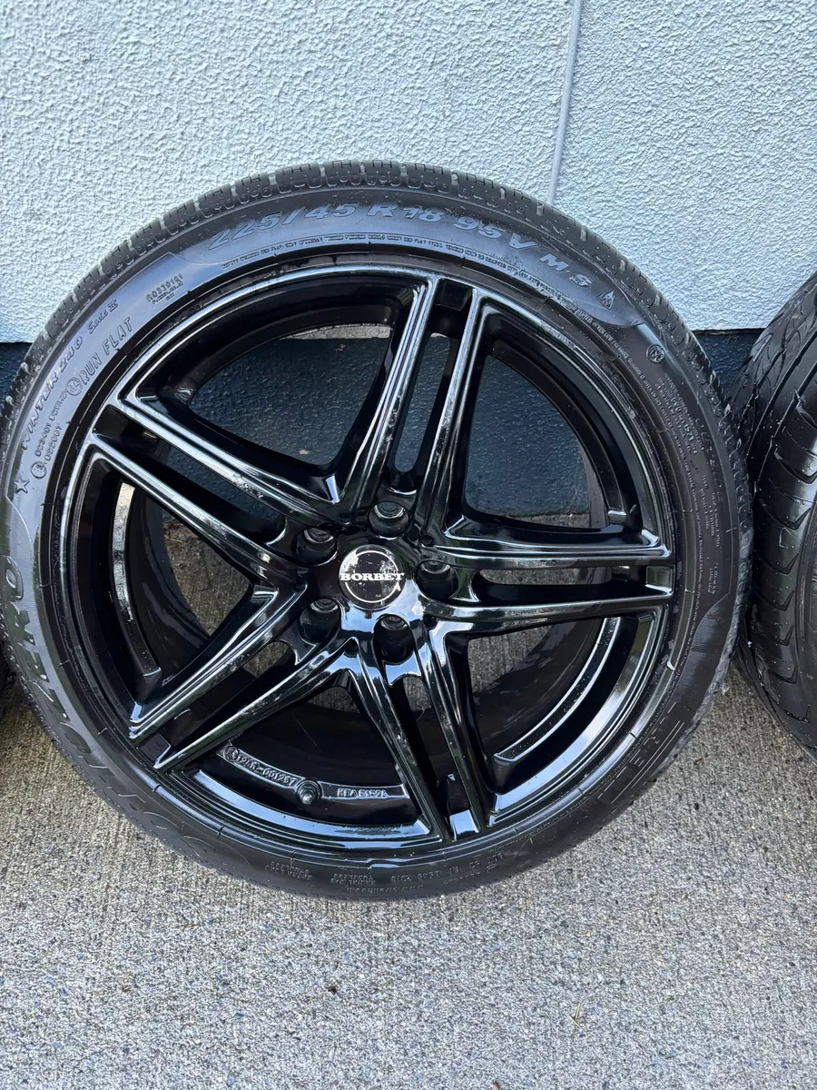 Borbet Alloy Wheels with Run Flat Winter Tyres - Image 4