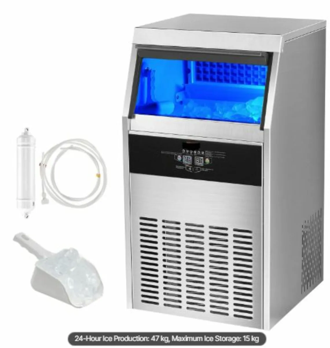 Commercial Ice Maker Freestanding Cabinet Machine - Image 3