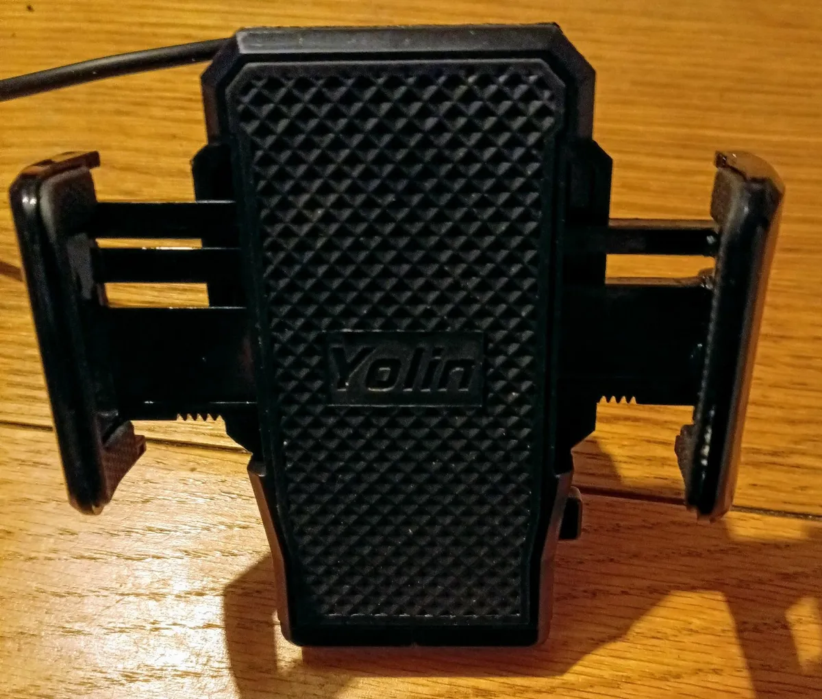 ebike phone holder with usb charging port - Image 1