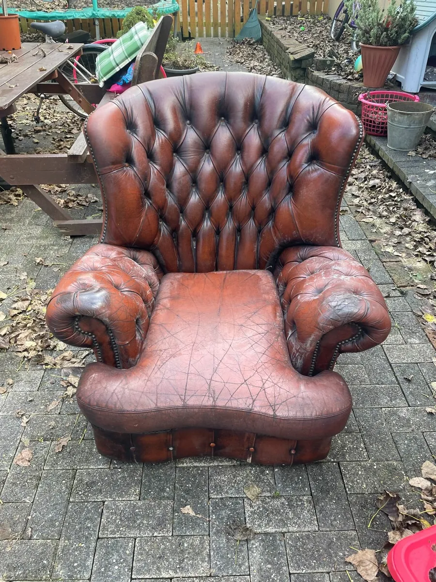 Original Chesterfield Chair - Image 1
