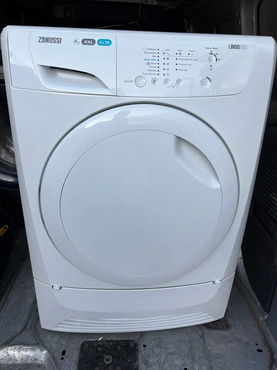 Zanussi Condenser Dryer - 8kg Drum