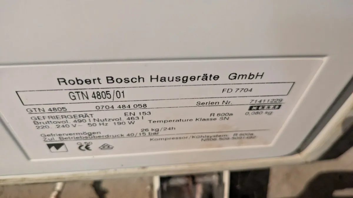 Large Bosch Chest Freezer - Image 2