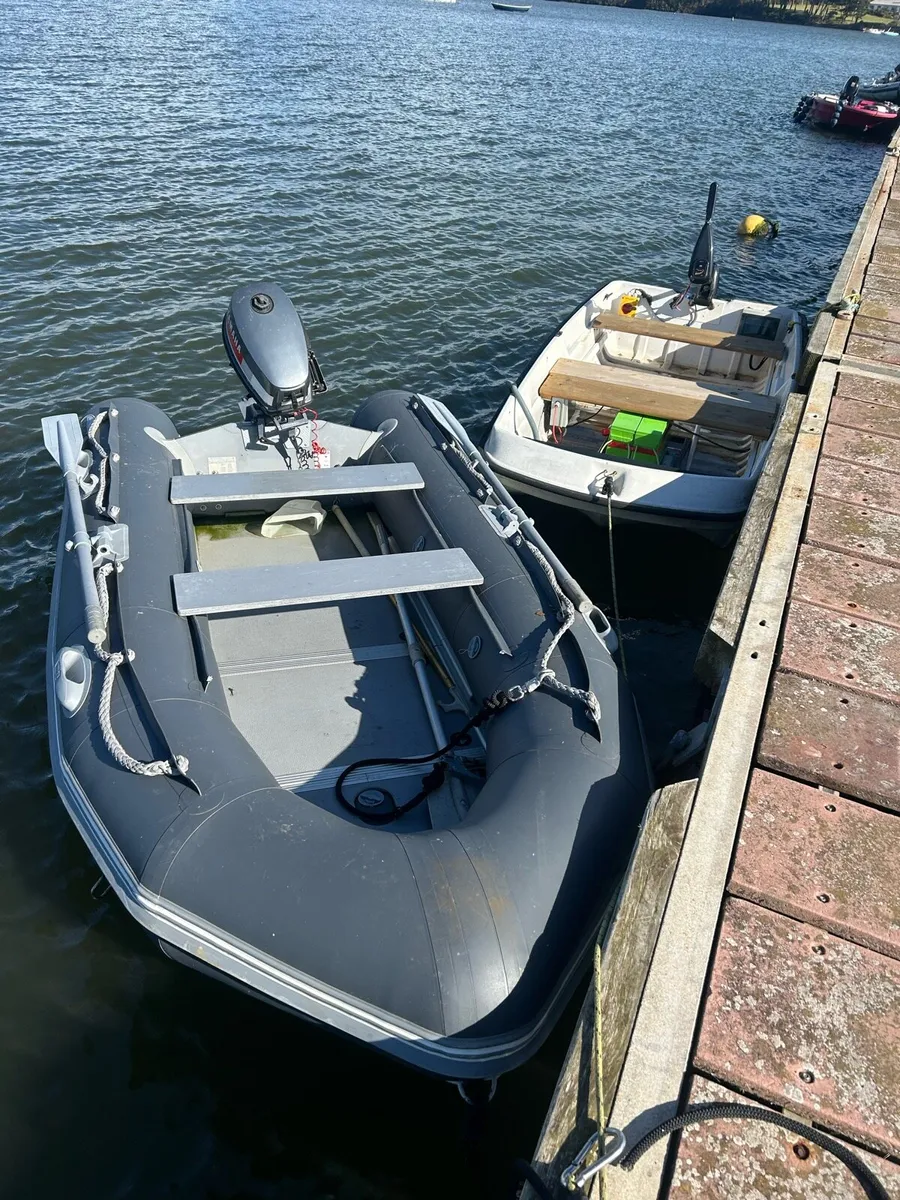 10 ft punt 4hp Yamaha - Image 1