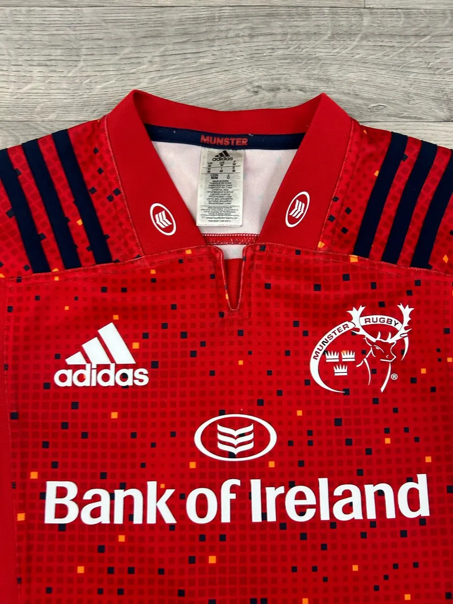 Adidas Munster Rugby Jersey Shirt Mens Medium - Image 3
